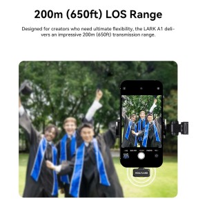 میکروفون یقه ای هالی لند مدل LARK A1 Mini Duo رابط Type-C